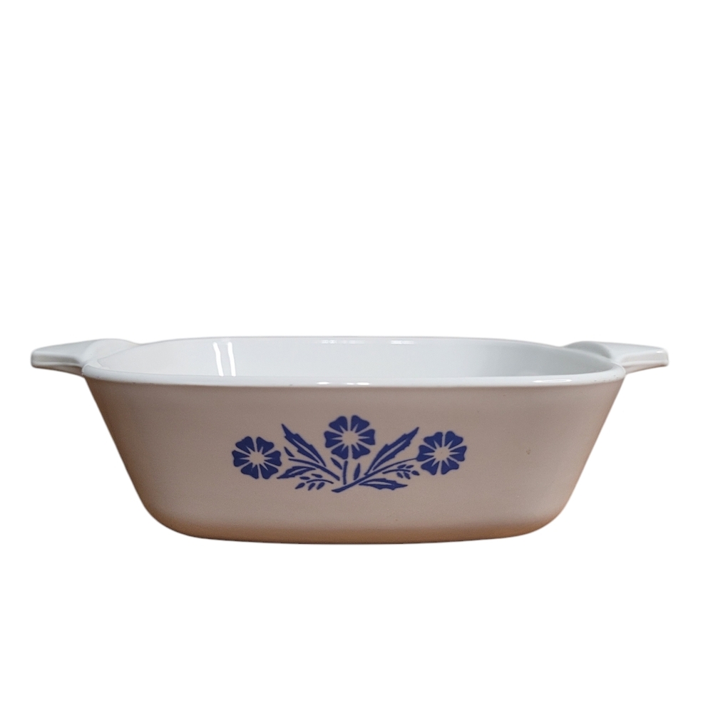 Corning Ware Small Cornflower Blue Petite Pan Vintage Kitchen Mini Flawed